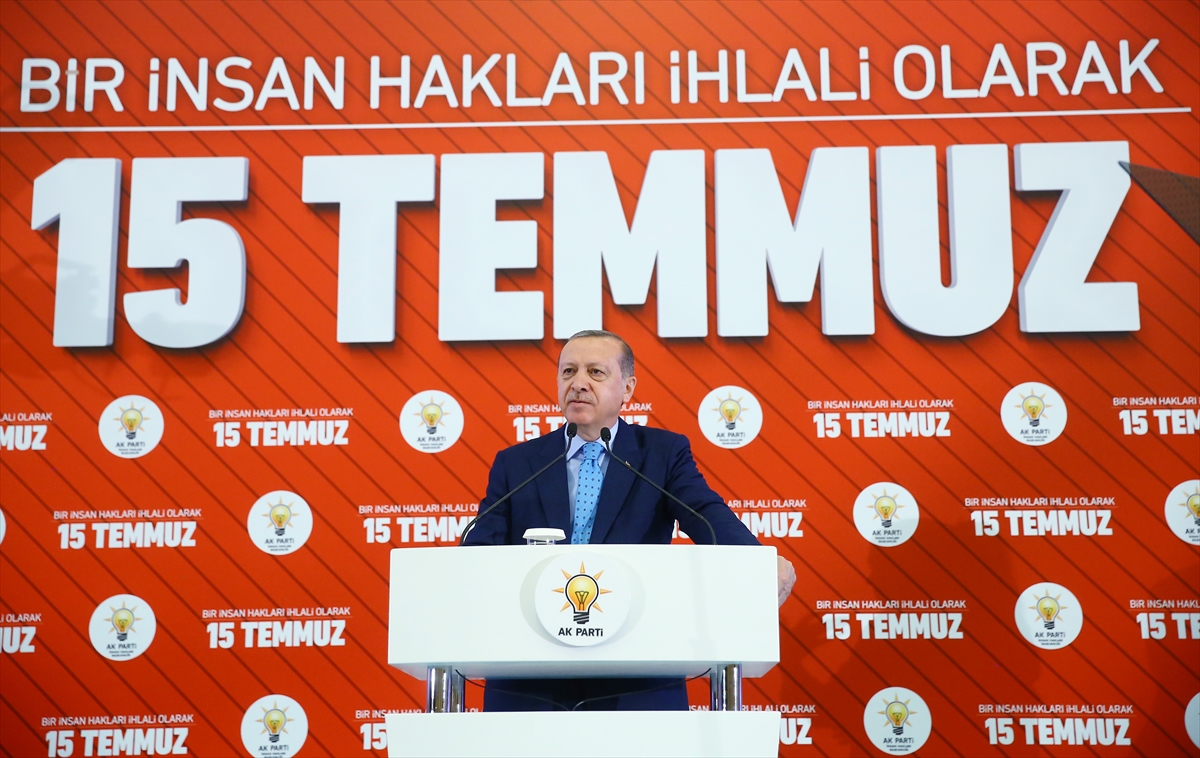 Cumhurbaşkanı Erdoğan 15 Temmuz panelinde