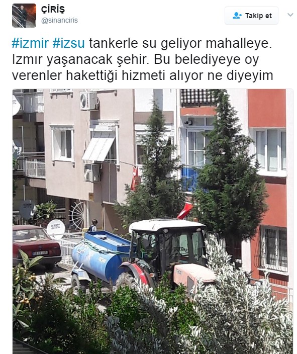 İzmir'de 3 günlük su kesintisi