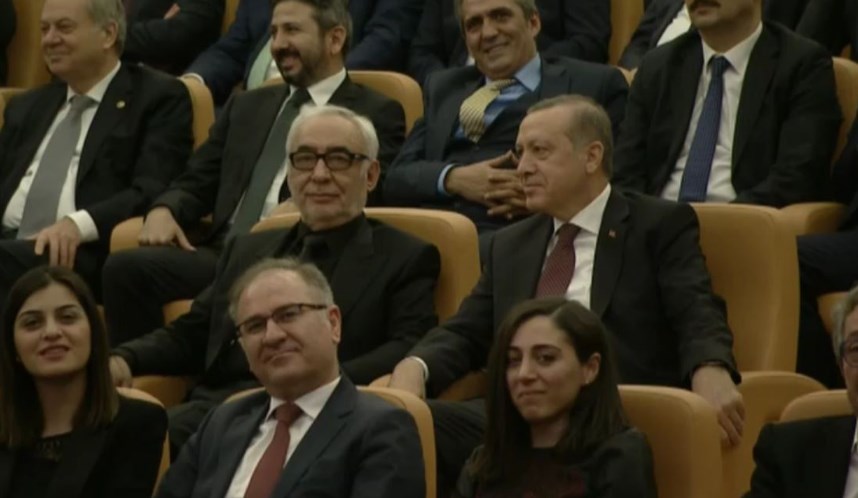 Şener Şen Beştepe'deki ödül töreninde konuştu