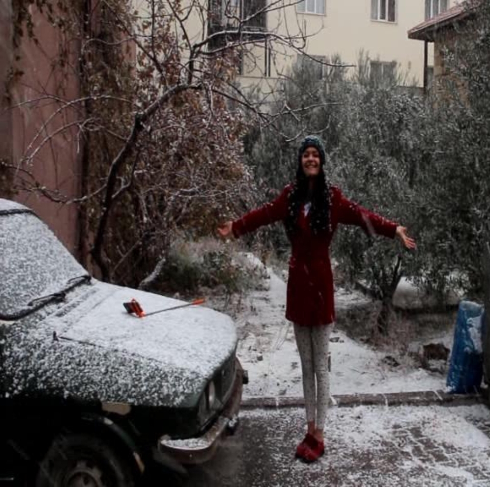 Mersin'e 20 yıl sonra kar yağdı