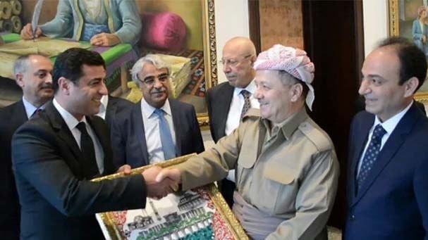 Demirtaş 3 gün içinde ikinci kez Barzani ile görüşüyor