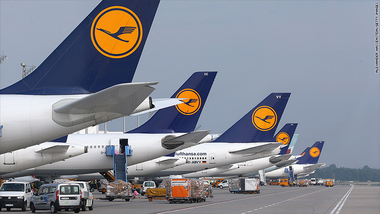 Lufthansa’daki grev devam ediyor