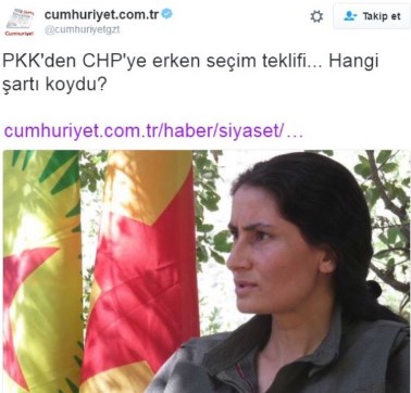 PKK sevici Cumhuriyet iş başında