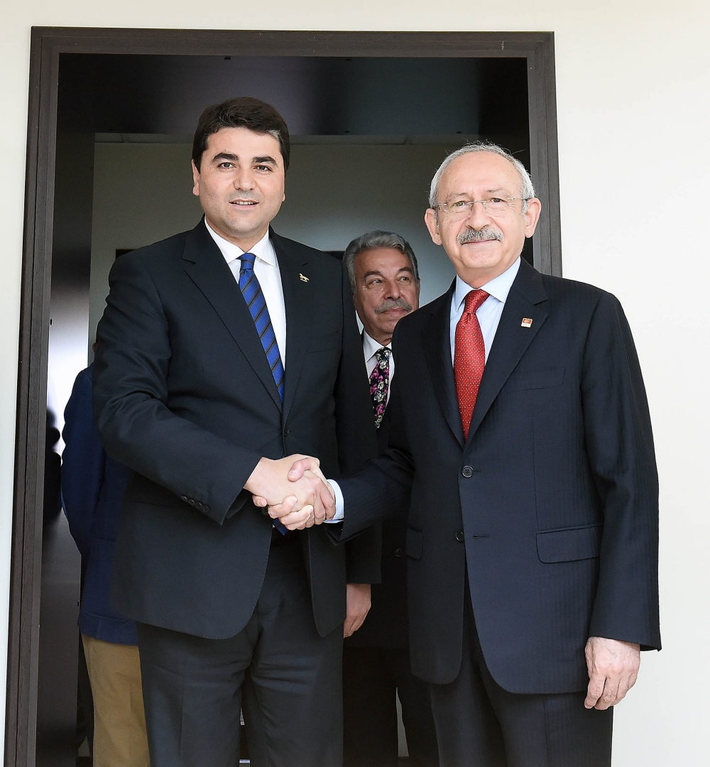 Kılıçdaroğlu SP'den sonra DP'yi ziyaret etti