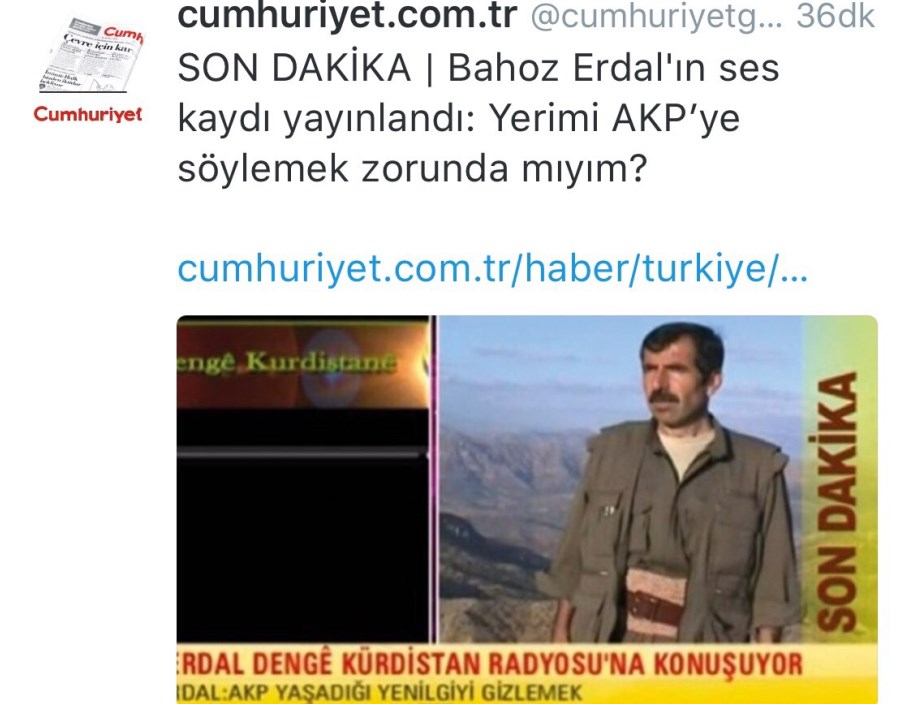 PKK Bahoz Erdal yaşıyor iddiasında