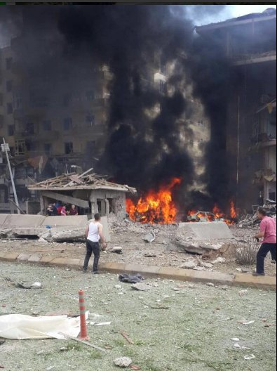 Mardin'de emniyet binasına bombalı saldırı