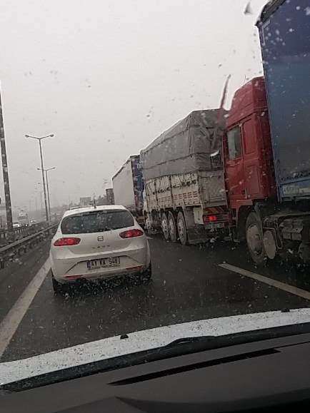 İstanbul'da kar yağışı 