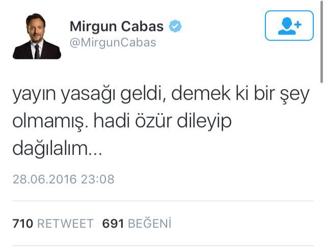 Mirgün Cabas'tan tepki çeken tweet