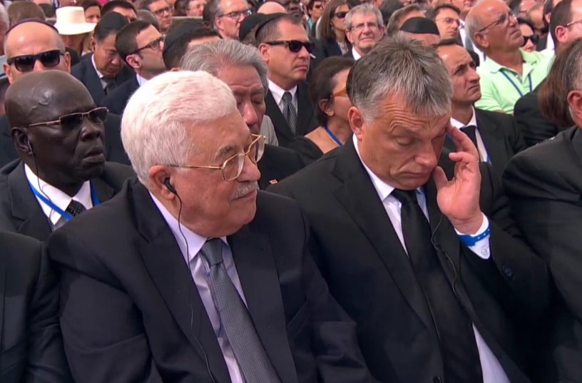 Mahmud Abbas Şimon Peres'in cenazesine katıldı