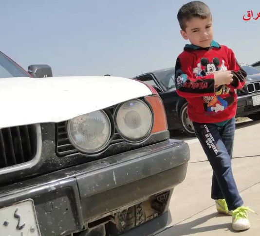 3 yaşındaki Iraklı çocuk drift yaptı