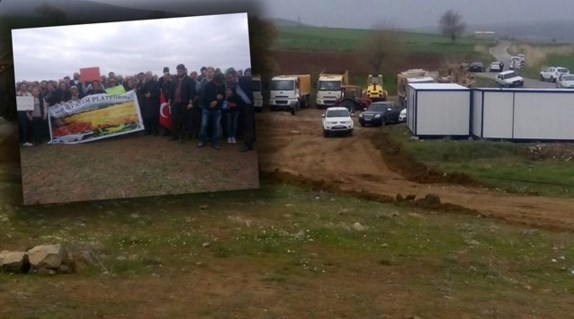 CHP ve HDP'den mülteci çadırı yapılmasın eylemi