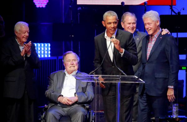 ABD'de 5 Başkan bir araya geldi