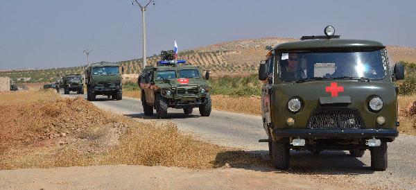 Rus askerleri Afrin ve Şehba bölgesine yerleşti 
