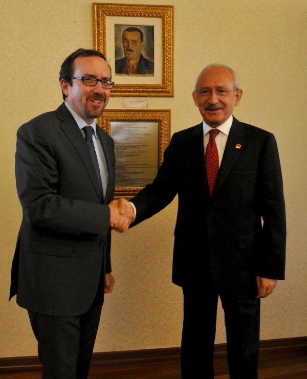 Kılıçdaroğlu, ABD Büyükelçisi Bass ile görüştü