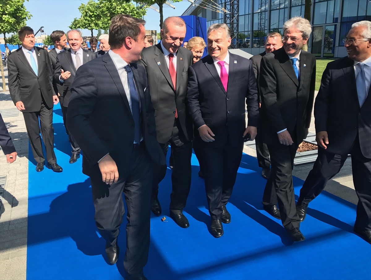 Cumhurbaşkanı Erdoğan NATO Liderler Zirvesi'nde