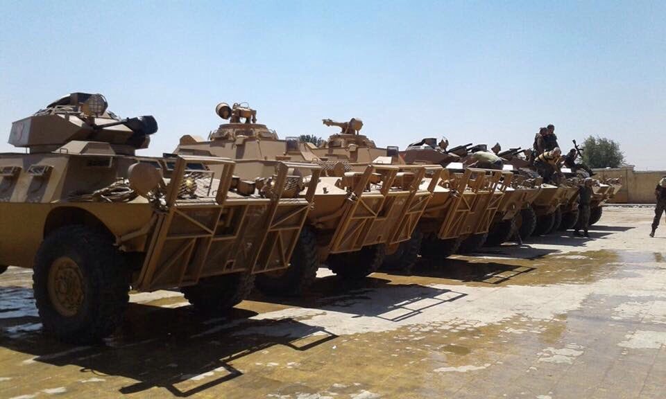 TSK'dan Özgür Suriye Polisi'ne zırhlı araçlar