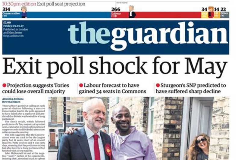 İngiltere basınında seçim manşetleri