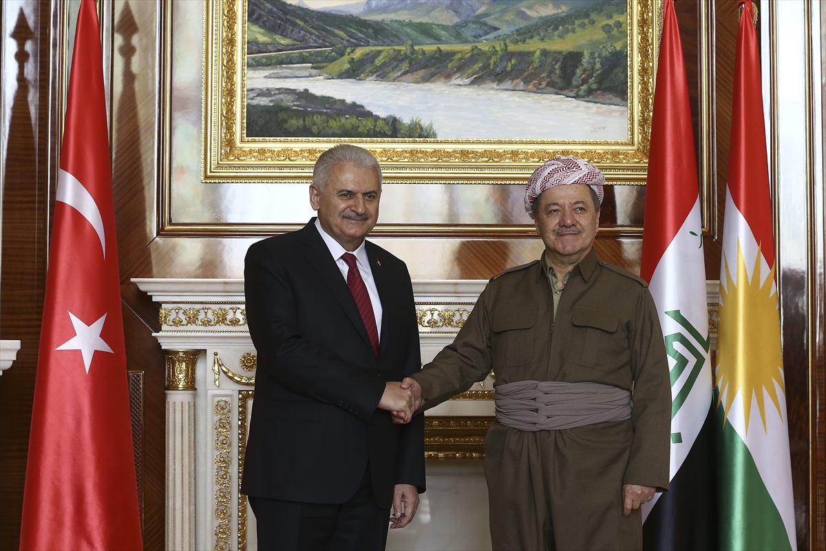 Başbakan Yıldırım ve Barzani'den ortak açıklama