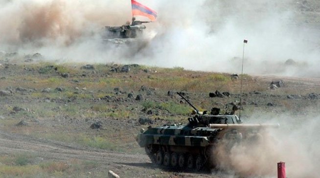 Ermenistan Azerbaycan cephe hattında çatışma