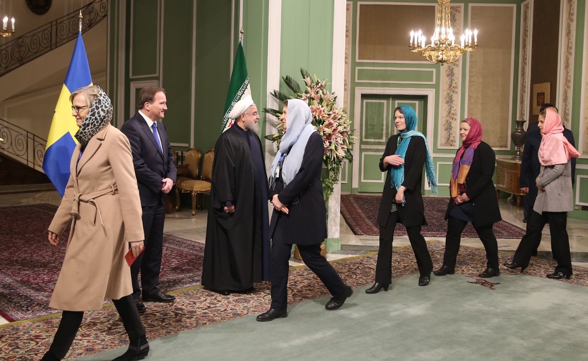 İsveçli kadın bakanların İran hassasiyeti