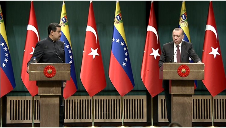 Erdoğan ve Maduro'nun ortak basın toplantısı