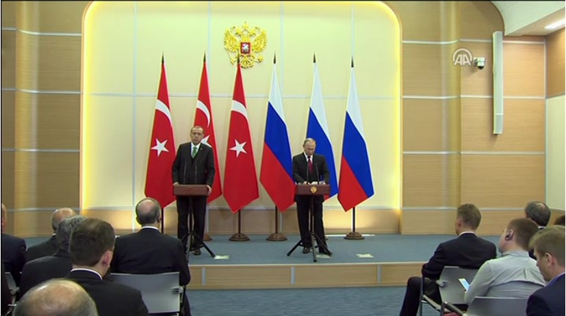 Erdoğan ve Putin'den ortak basın toplantısı