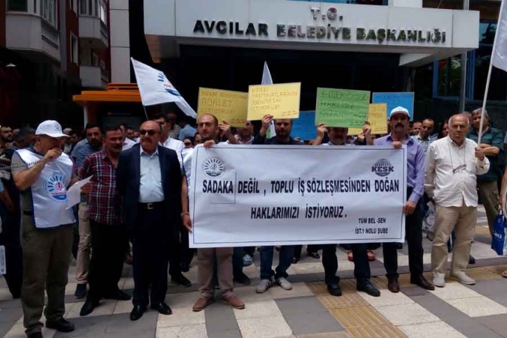 CHP'li belediye işçileri isyan ettirdi