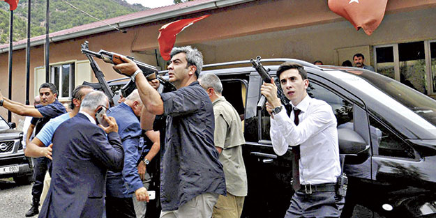Kılıçdaroğlu'nun konvoyuna saldıran teröristi SİHA vurdu