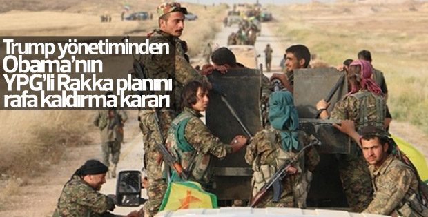 ABD Rakka'da YPG'den vazgeçiyor