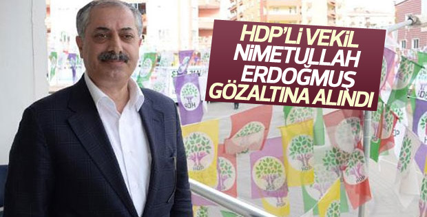 HDP Diyarbakır Milletvekili Erdoğmuş gözaltında