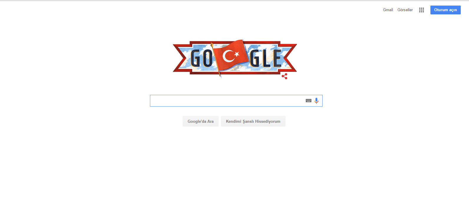 Google'dan 29 Ekim'e özel logo