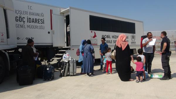 Suriyeliler bayram için ülkelerine gitmeye başladı