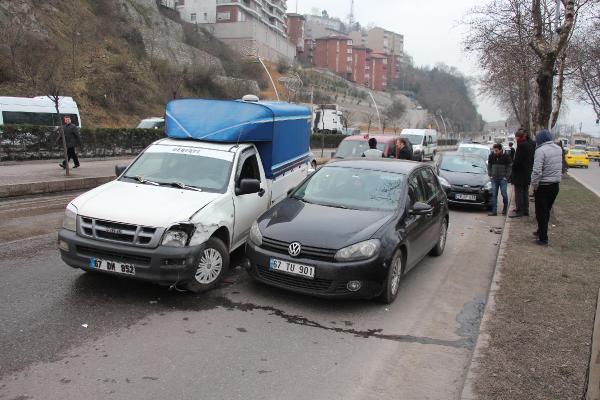 Zonguldak'ta zincirleme kaza
