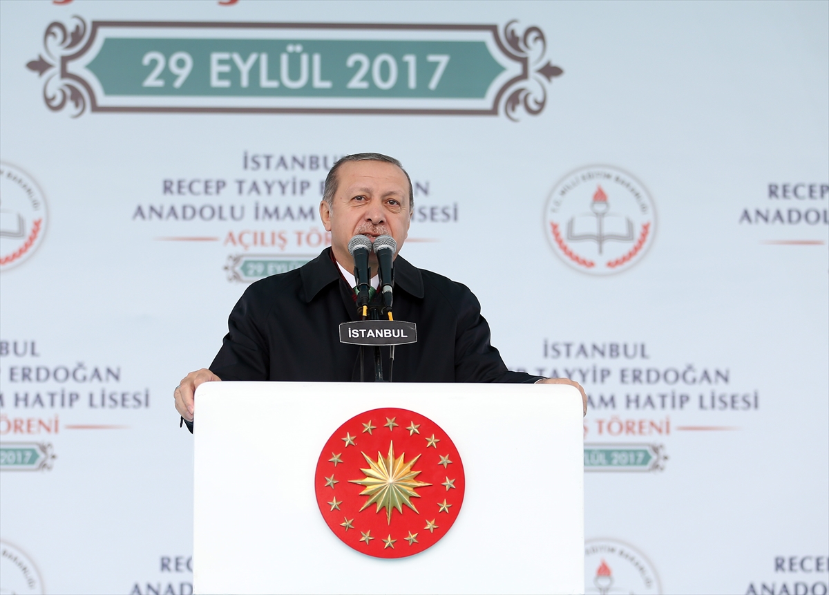 Cumhurbaşkanı Erdoğan İstanbul'da konuştu