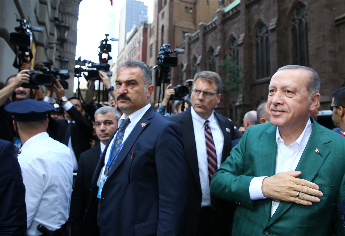 Cumhurbaşkanı Erdoğan ABD'ye indi