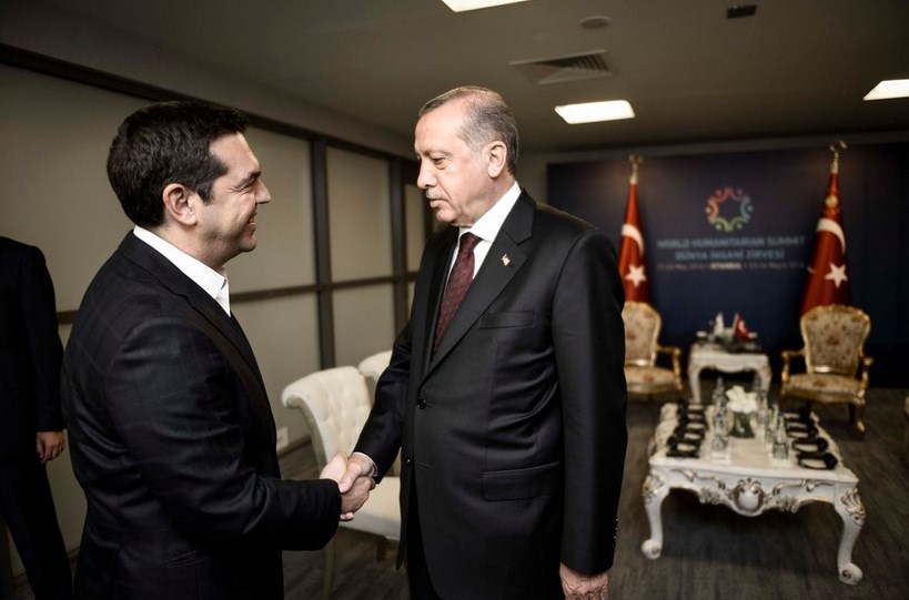 Cumhurbaşkanı Erdoğan Çipras'ı kabul etti 