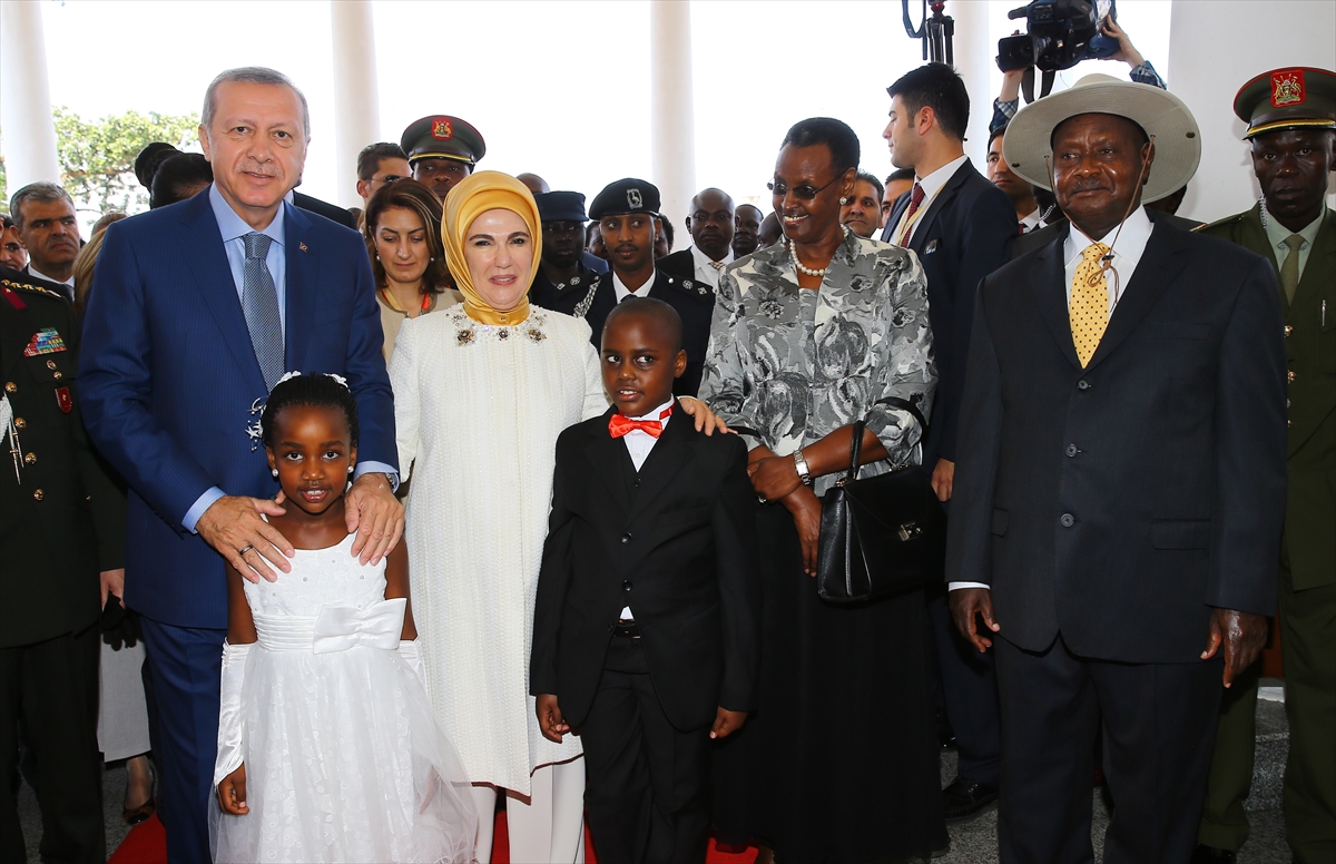 Cumhurbaşkanı Erdoğan Uganda'da