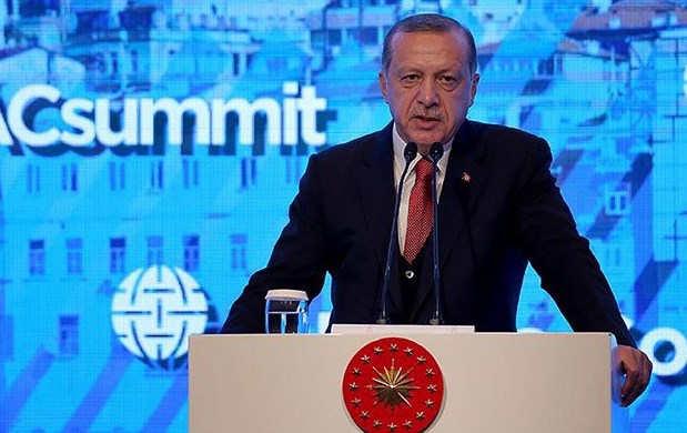 Cumhurbaşkanı Erdoğan YPG'yi hedef aldı