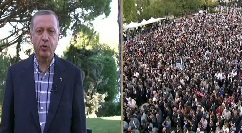 Erdoğan: FETÖ'nün kökünü kazımak boynumuzun borcudur