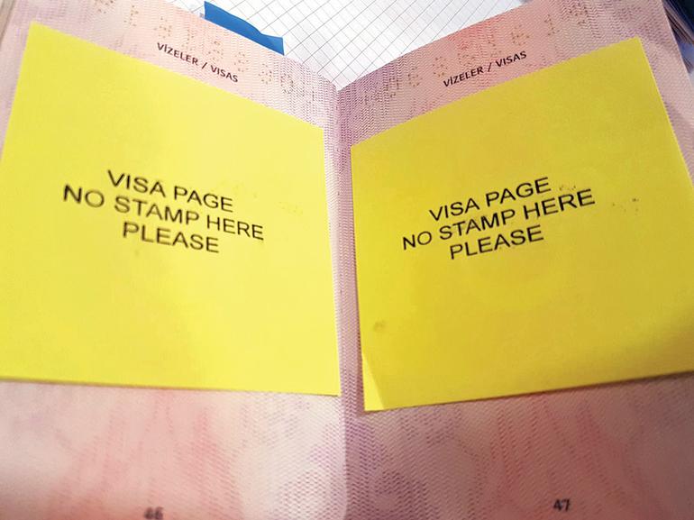 Pasaportta boş sayfa kalması için ne yapmalısınız