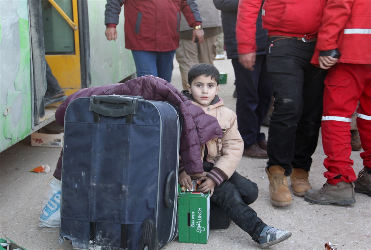 Tahliye edilen Haleplilerden Türkiye'ye teşekkür