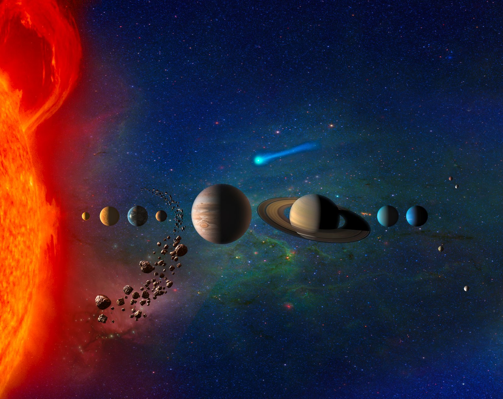 Güneş Sistemi'nin en yaşlı gezegeni Jüpiter