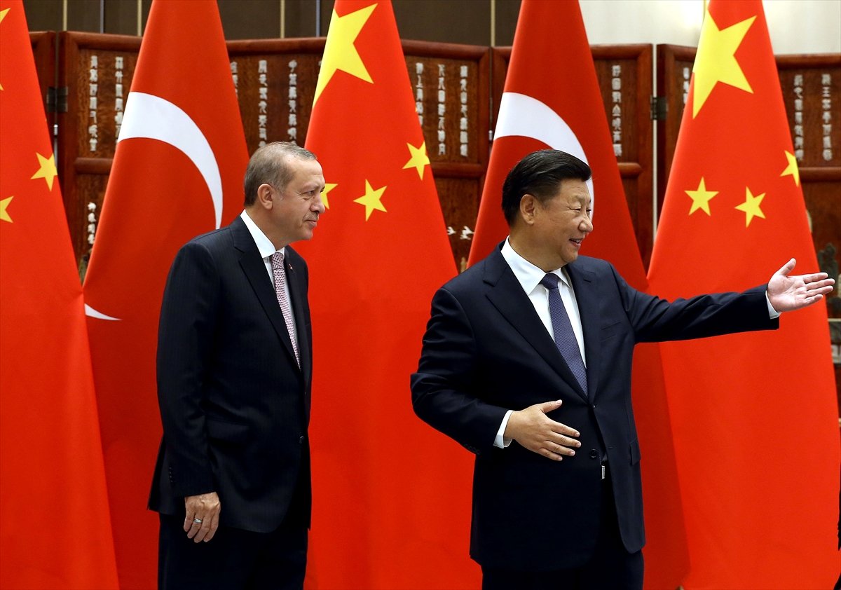 Erdoğan, Şi Cinping ile görüştü