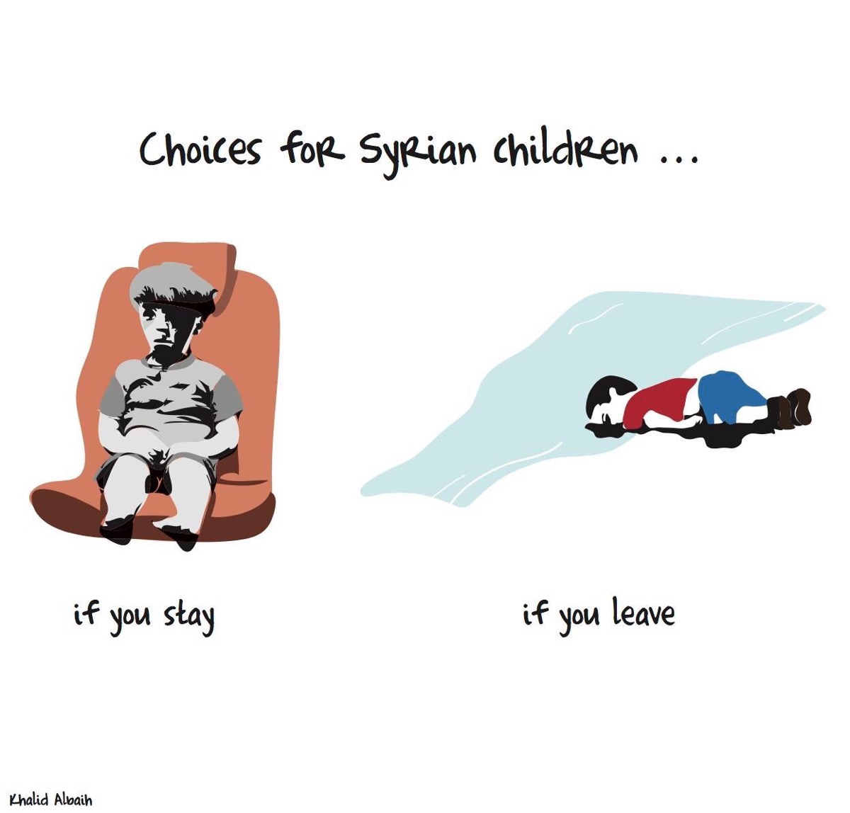 Suriye'den insanlığı utandıran bir kare daha