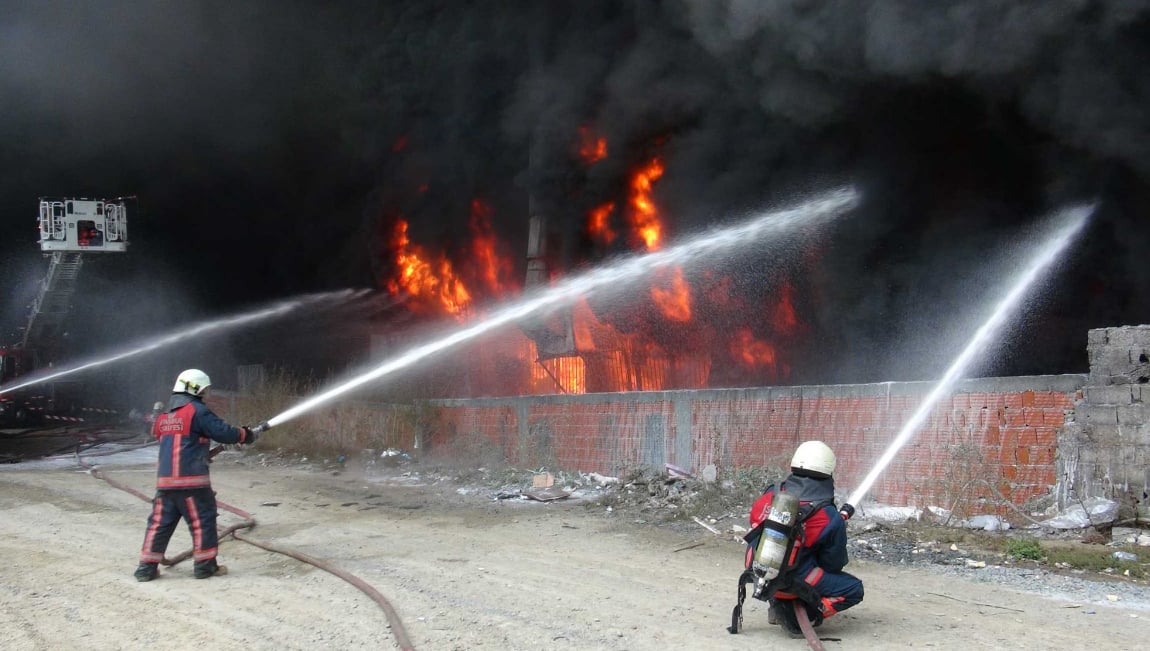Bayrampaşa'da yangın