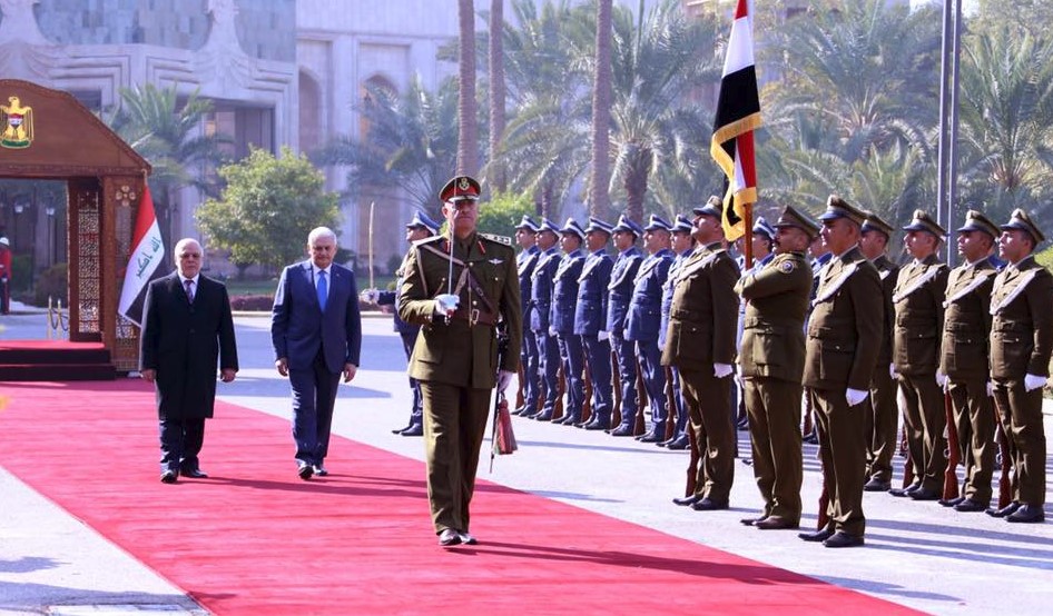 Başbakan Binali Yıldırım Irak'ta