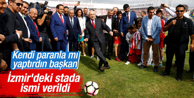 Kılıçdaroğlu istedi stada Aziz Kocaoğlu’nun ismi verildi