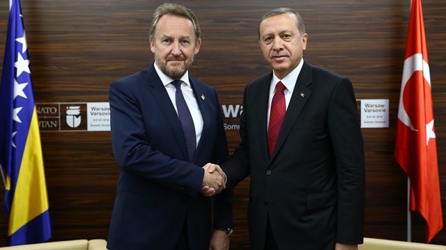 Cumhurbaşkanı Erdoğan, Baki İzzetbegoviç ile görüştü