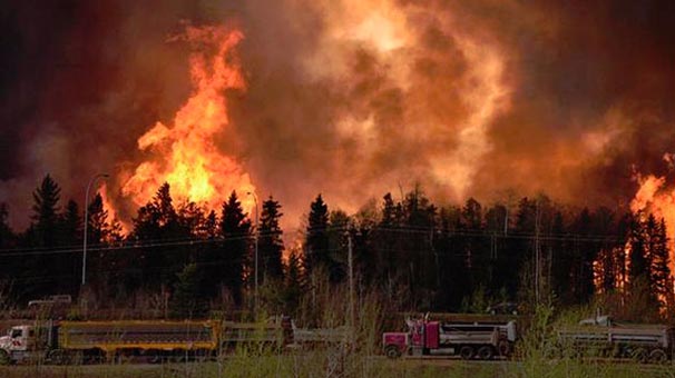 Kanada'daki yangın 2 ay sürdü