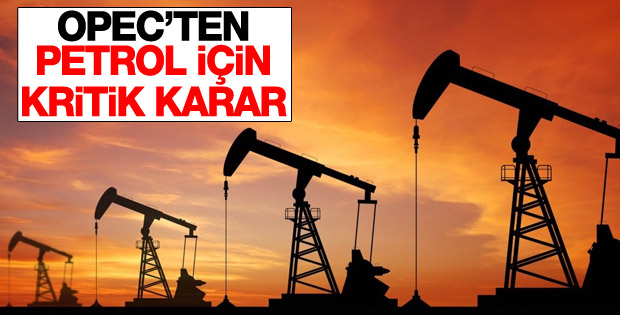 OPEC ülkeleri petrol üretimini azaltacak